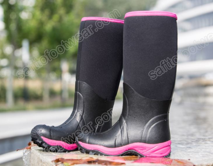 Yooj yim thiab Stylish Lifestyle Rubber Boots